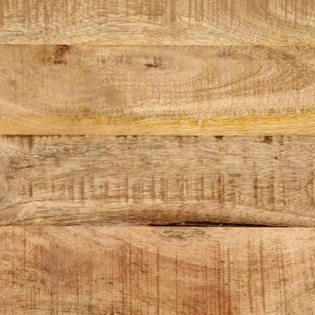 Mesa de cabeceira 40x30x52,5 cm madeira mangueira áspera maciça