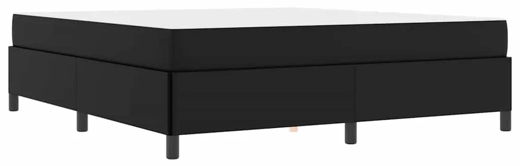 Estrutura de cama com colchão Preto 180 x 200 cm