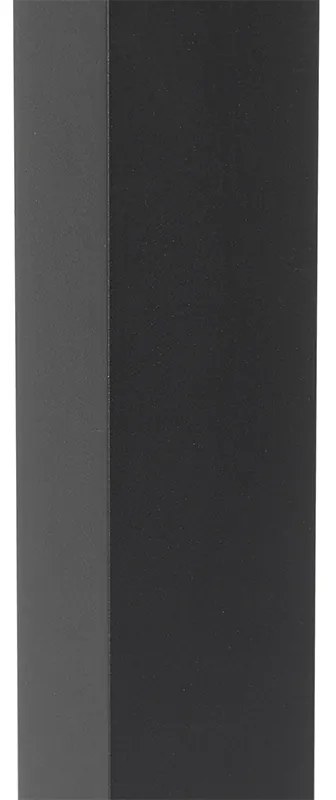 Conjunto de 3 Candeeiros de Pé Inteligentes para Exterior Preto 65cm IP44 - Baleno