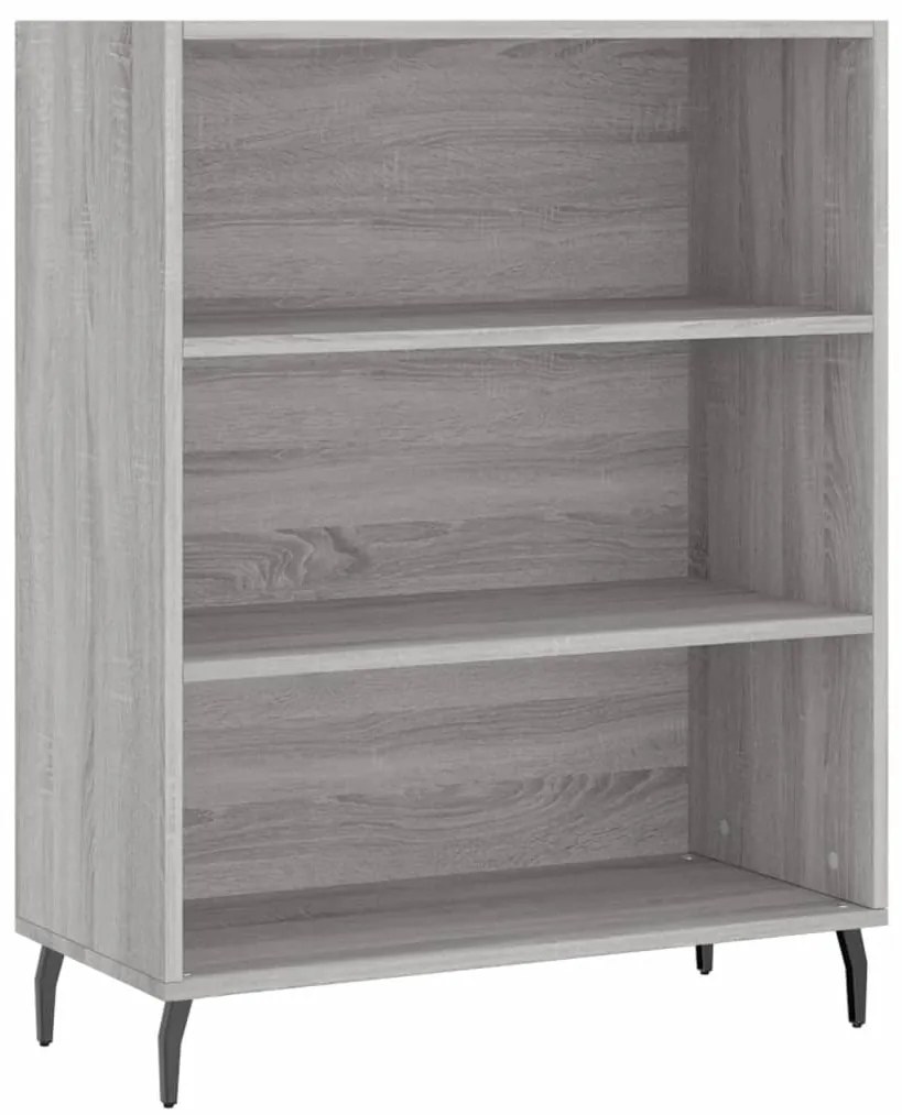 Armário alto 69,5x32,5x180cm derivados madeira sonoma cinzento