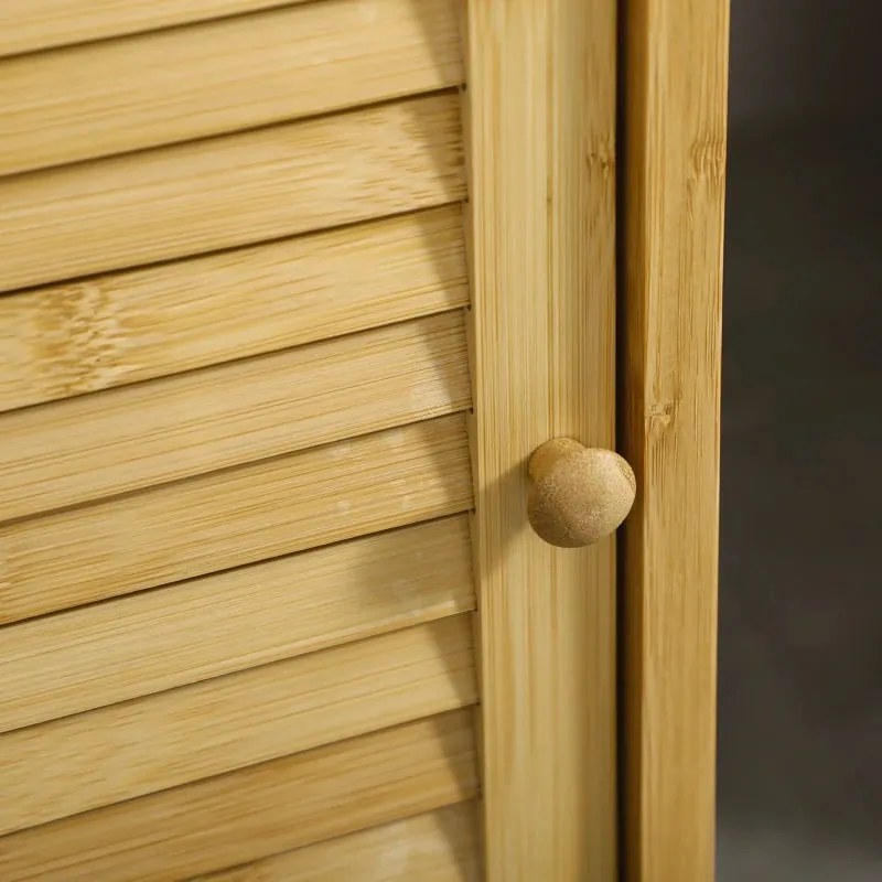 Armário de Apoio Cabah em Bambu - Design Natura