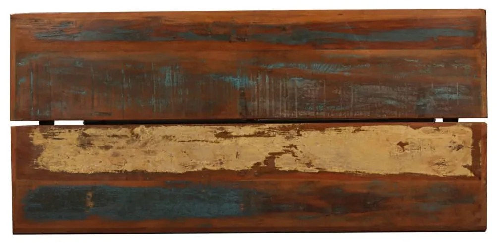 Conjunto de bar 7 pcs madeira recuperada maciça