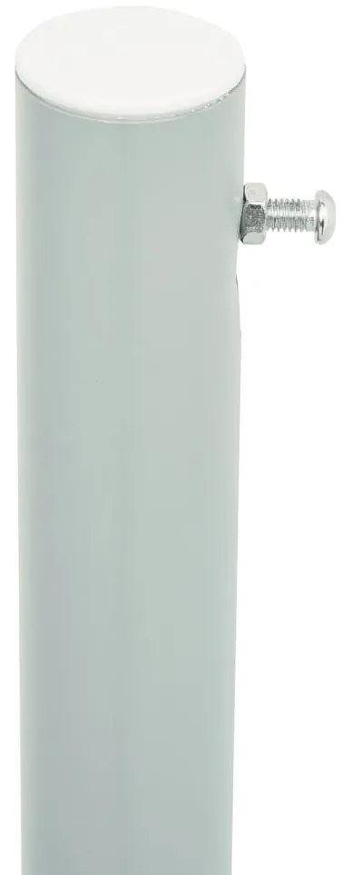 Toldo lateral retrátil para pátio 220x600 cm vermelho
