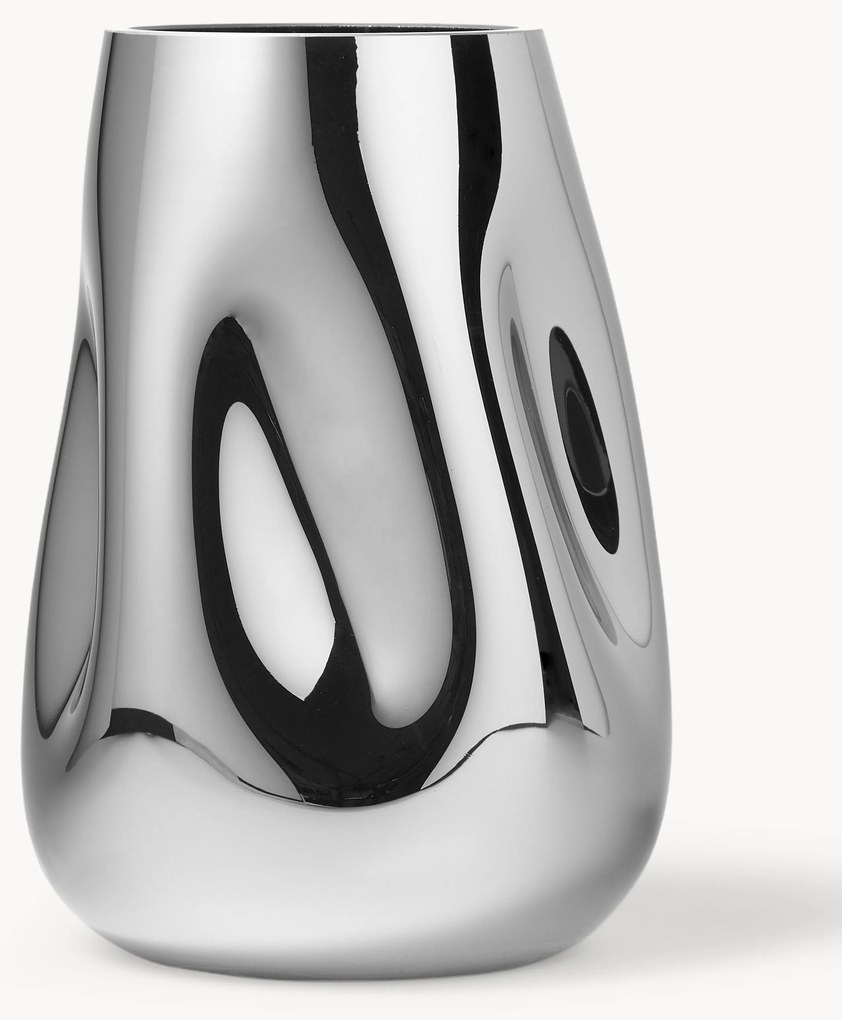 Jarra de vidro artesanal Mirror, Alt 26 cm