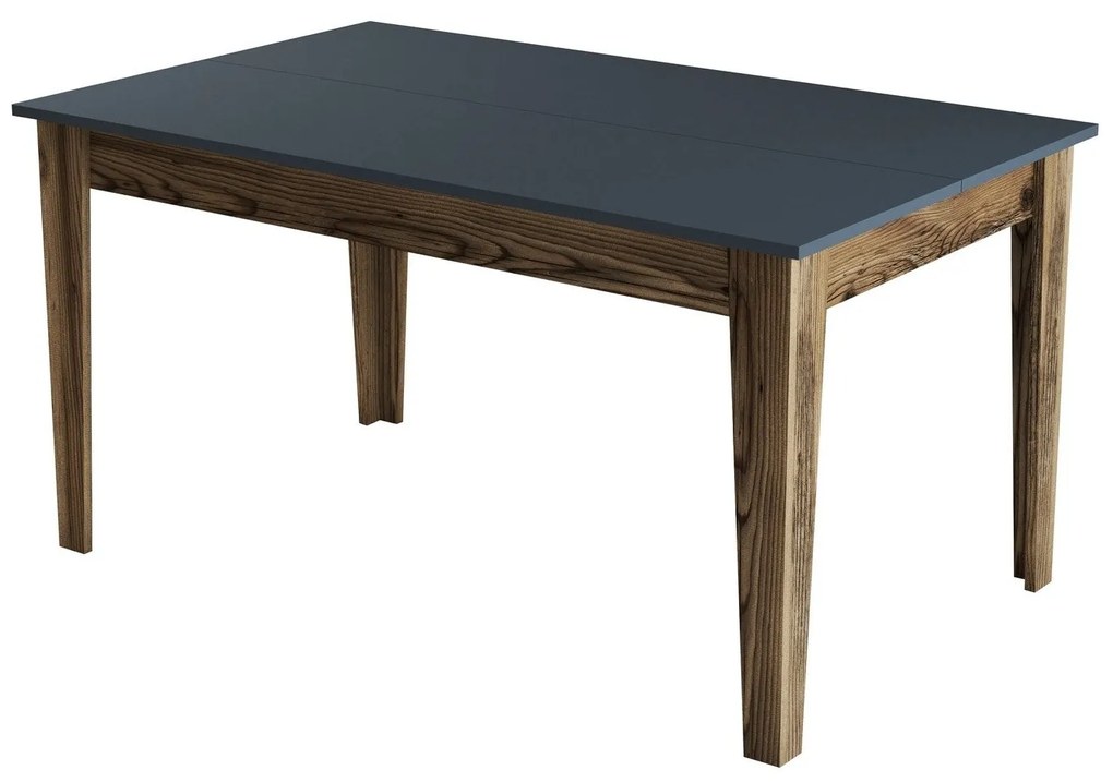 Mesa de Jantar Milan500 – Nogueira e Antracite – 145x75x88 cm