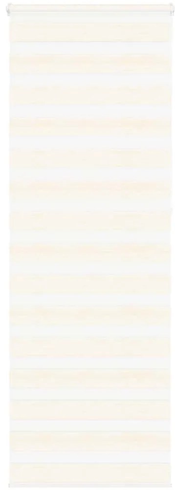 vidaXL Cortina de zebra 80x230 cm largura do tecido 75,9 cm poliéster