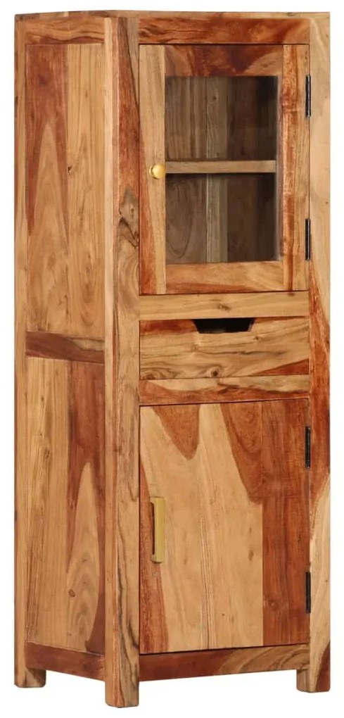vidaXL Aparador alto 40x34x110 cm madeira de acácia maciça
