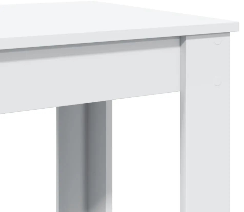 Mesa de bar 102x50x103,5 cm derivados de madeira branco