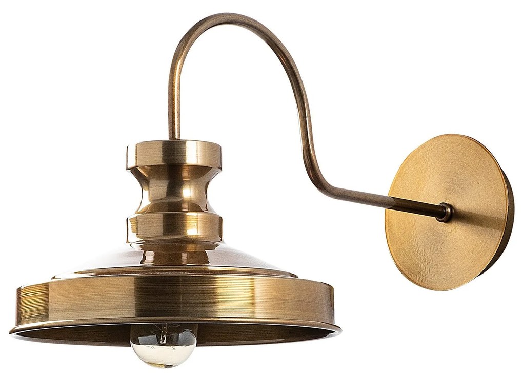Aplique de Parede Berceste – Dourado – 22 x 42 cm