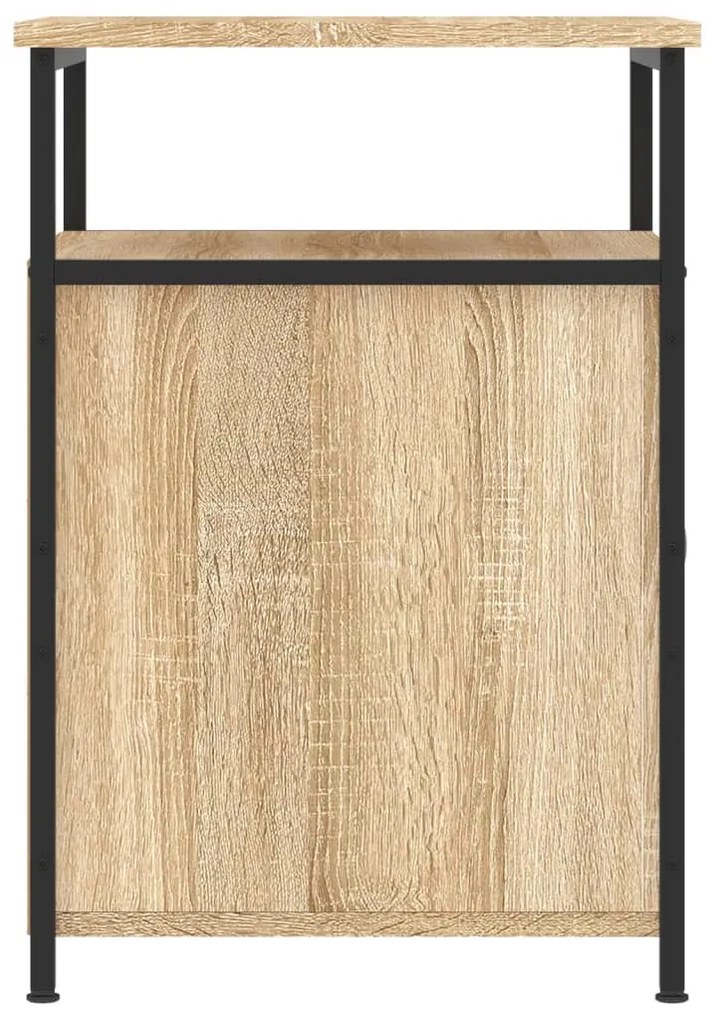 Mesas cabeceira 2 pcs 40x42x60cm deriv. madeira carvalho sonoma