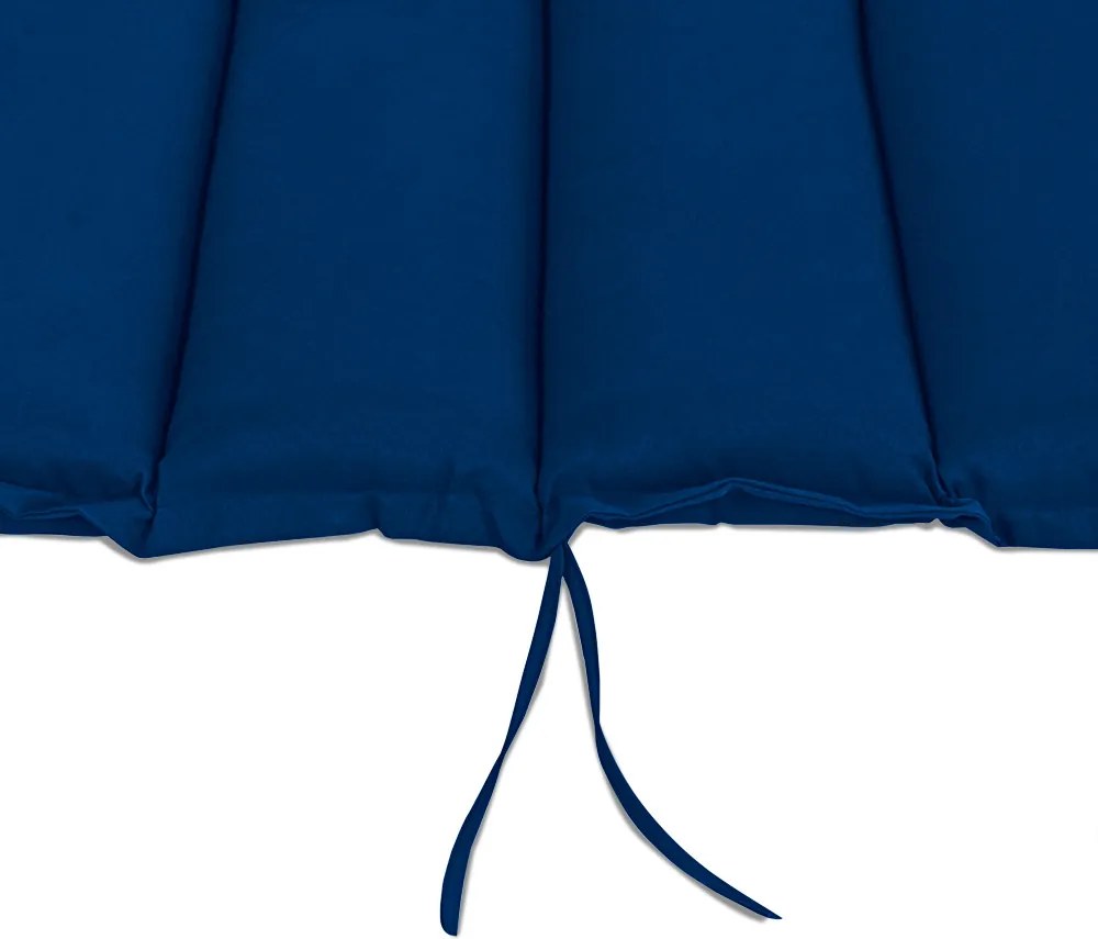 Almofada para espreguiçadeira (NÃO INCLUÍDA) 183 x 56 x 7 cm Azul