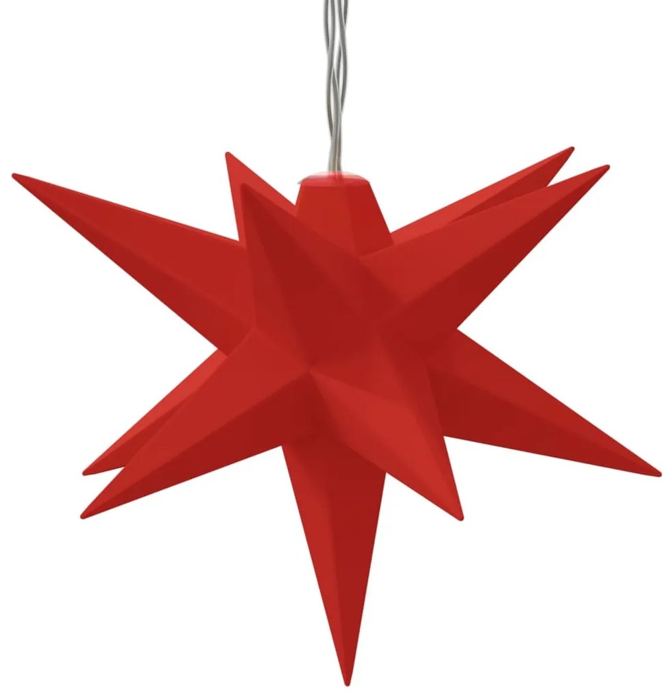 Luzes de Natal 10 LEDs 10 cm vermelho