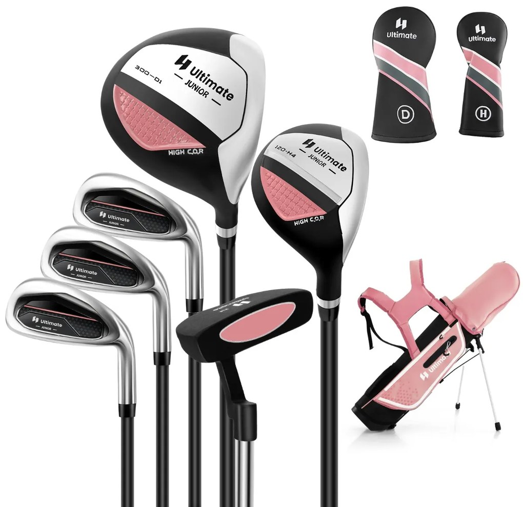 Conjunto completo de tacos de golfe com 11 peças - Azul