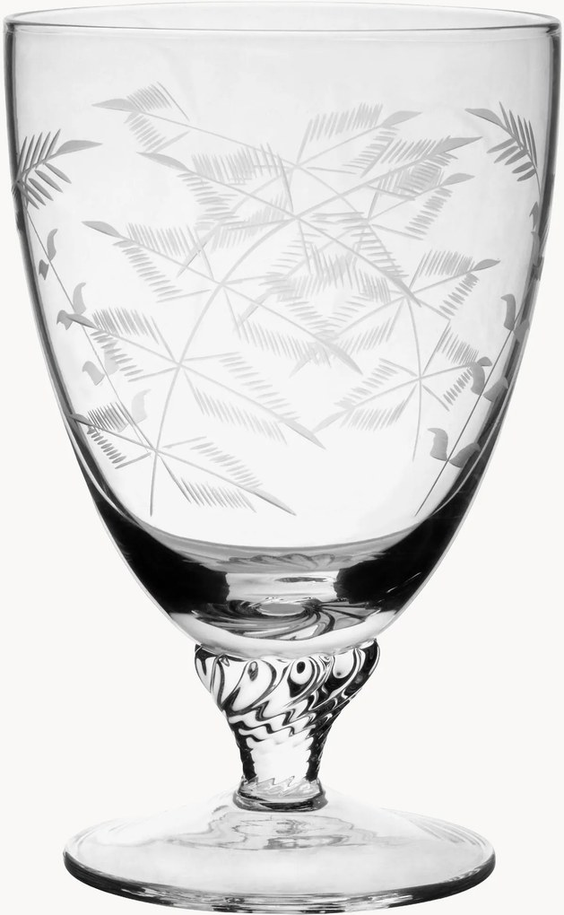 Copos bistrô em cristal artesanal Fern, conjunto de 6