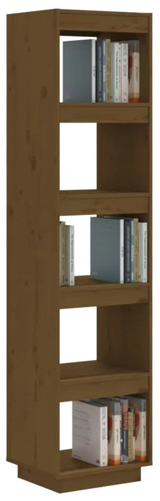Estante/divisória 40x35x167 cm pinho maciço castanho mel