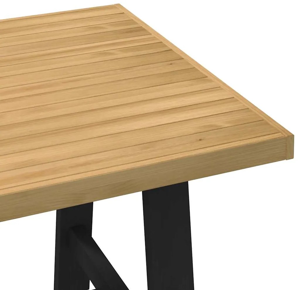 Mesa de jantar NOAIN Pernas em forma A 160x90x75cm pinho maciço