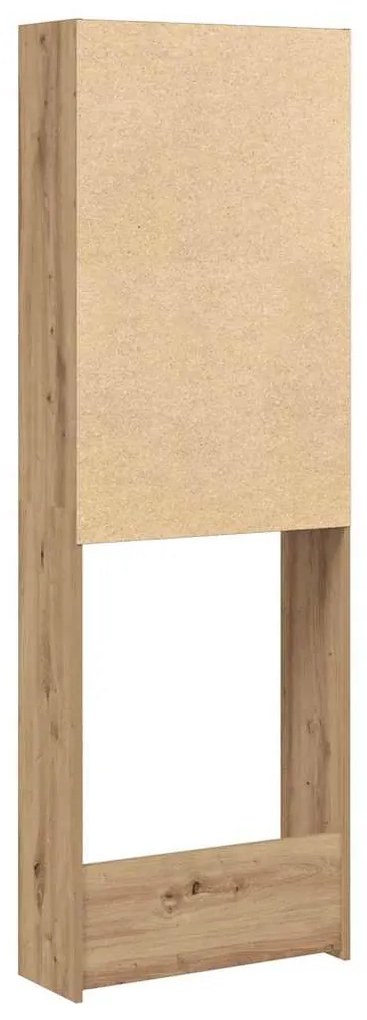 Armário sanita/máquina de lavar carvalho artesanal