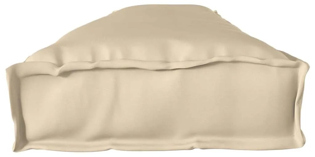 Almofadas para Banco 2 pcs Bege 200x40x8 cm Tecido Oxford