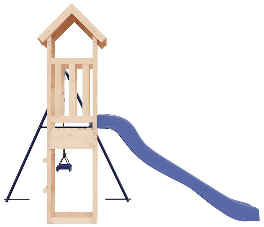 Conjunto de brincar p/ exterior madeira de pinho maciça