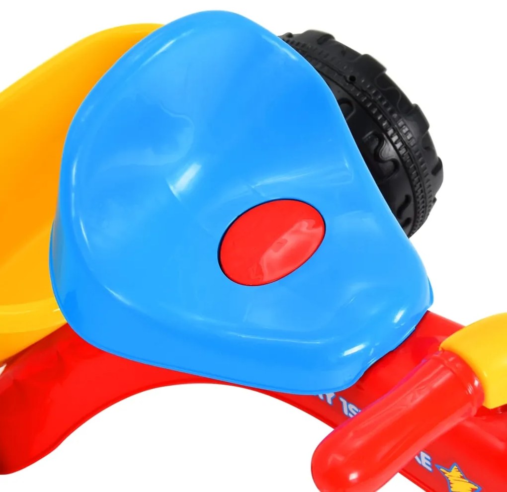 Triciclo para crianças multicolor