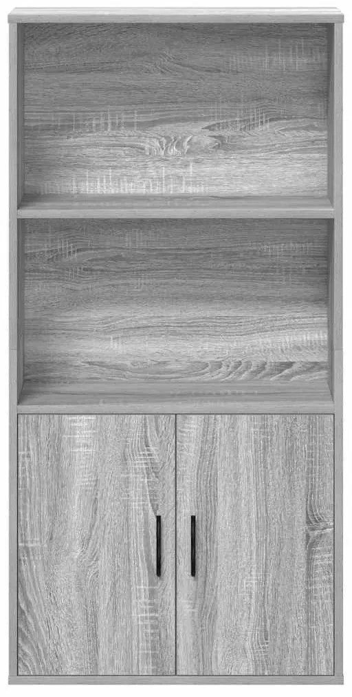 Estante 60x24x120 cm derivados de madeira cinzento sonoma