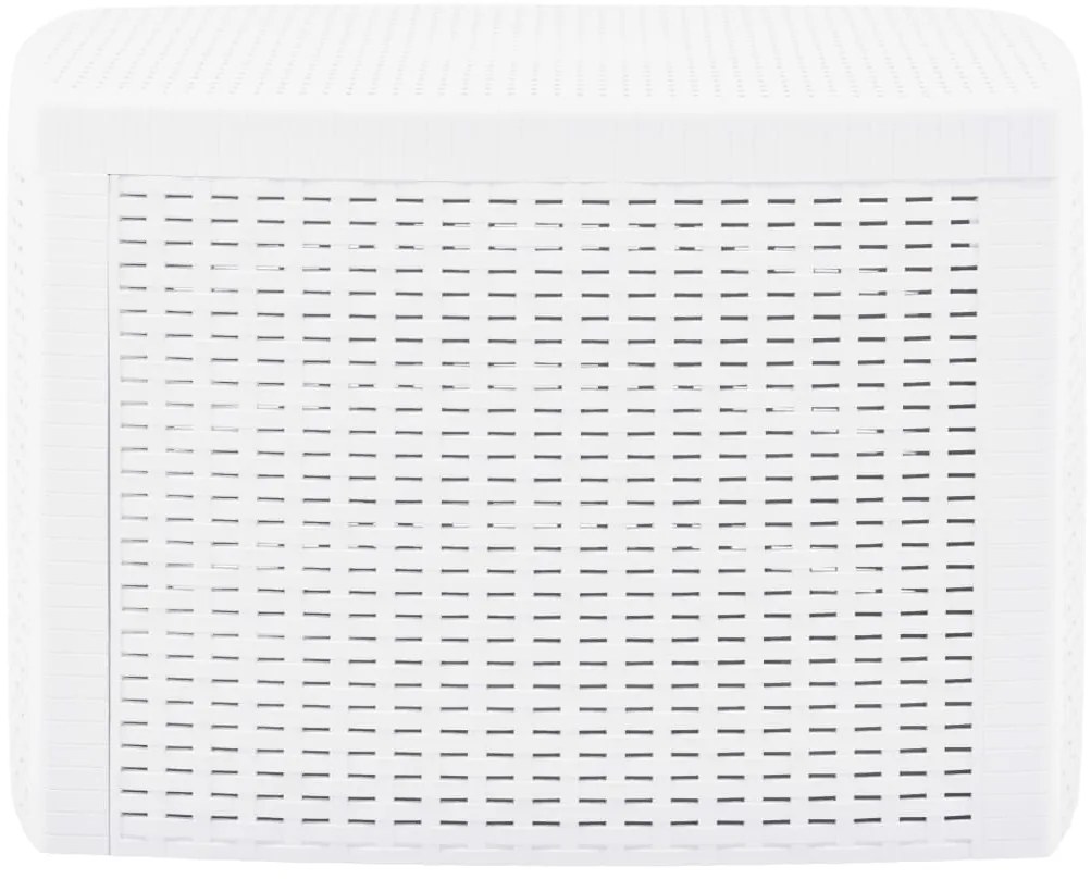 Mesa de apoio 54x54x36,5 cm plástico branco