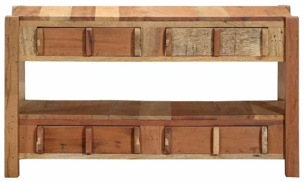 Cabinet de TV vidaXL 83x33x46 cm em Madeira Recuperada