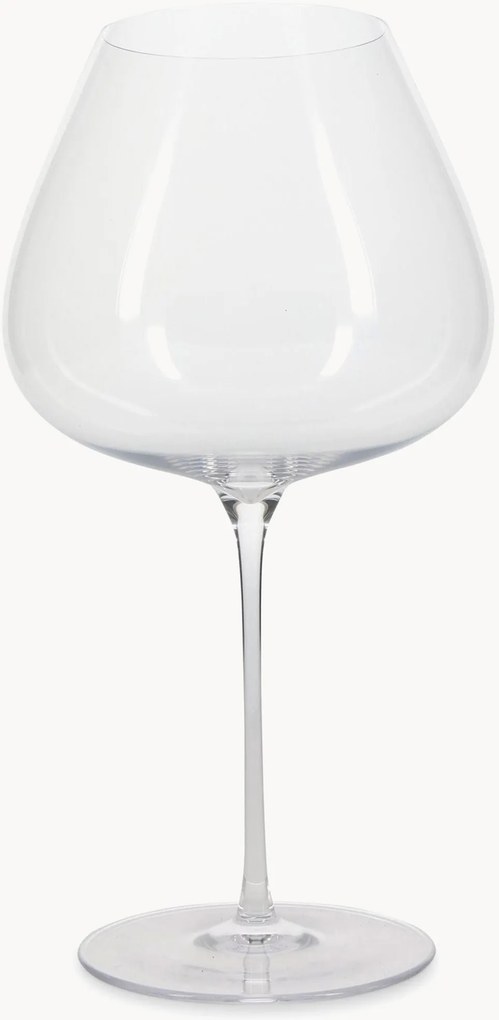 Copos de vinho tinto em cristal Lux, conjunto de 6
