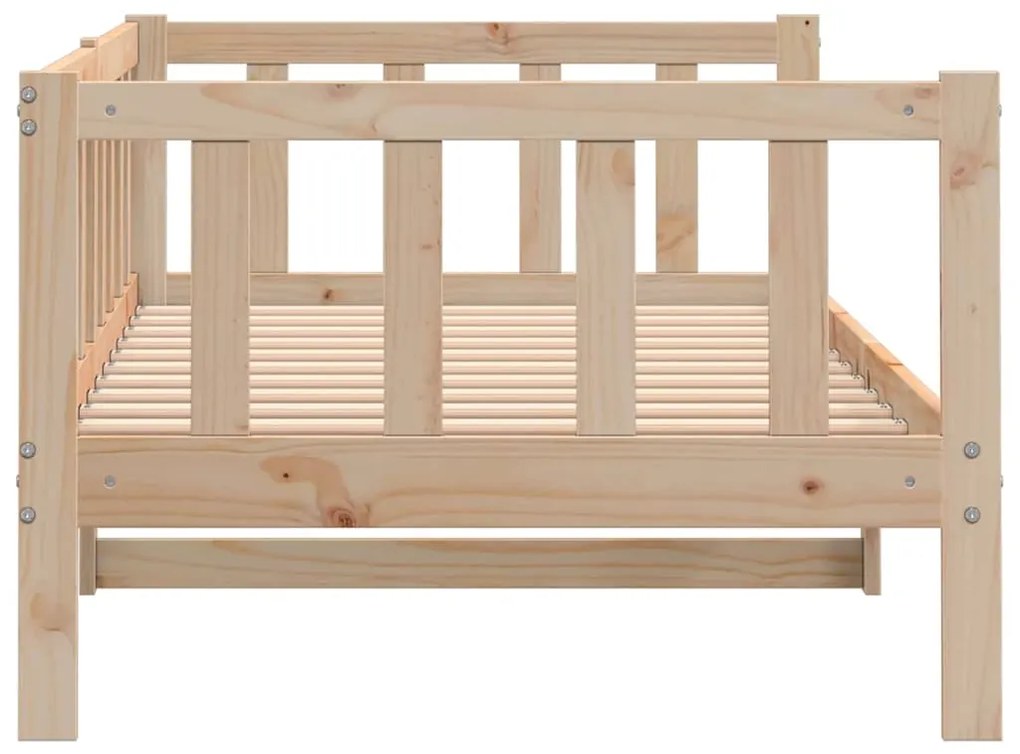 Sofá-cama pinho maciço 90x200 cm