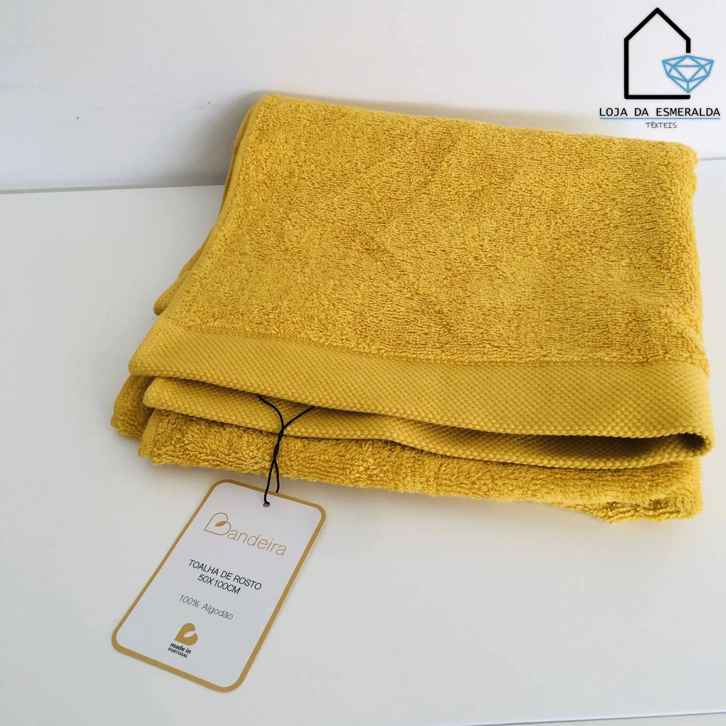 Toalhas Amarelo Torrado - Toalhão 70x140 cm