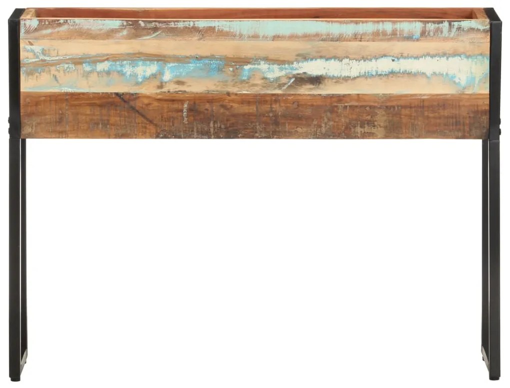 Floreira 90x20x68 cm madeira recuperada maciça