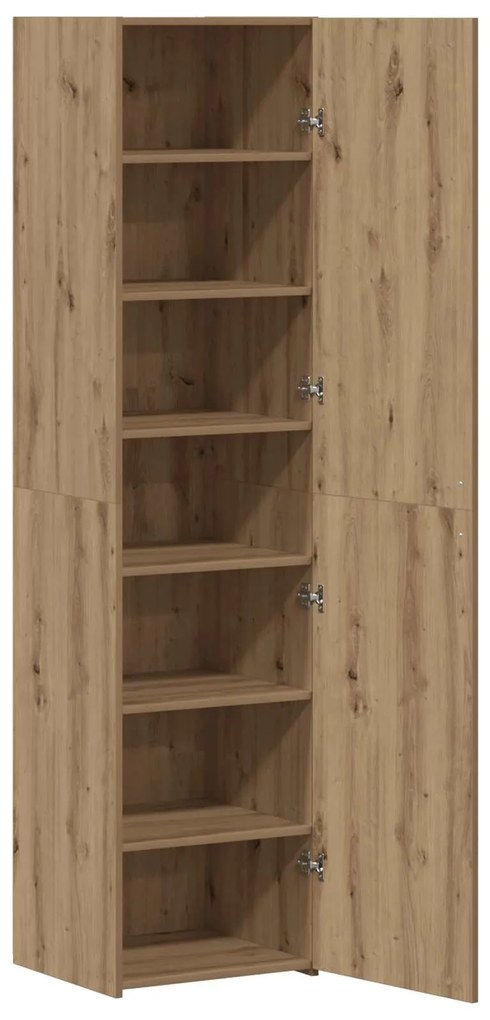 vidaXL Buffê 2 pcs Carvalho Artesanal 45 x 42,5 x 185 cm