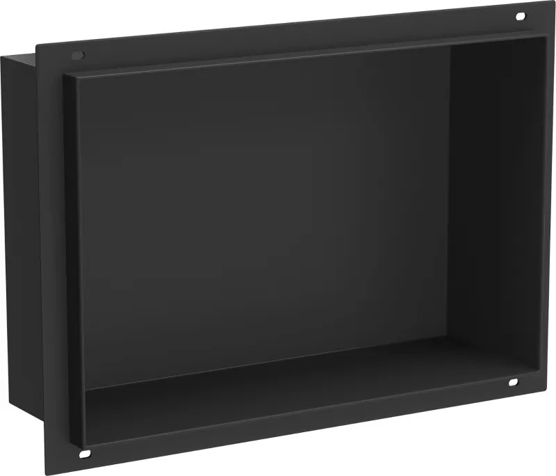 Mexen X-Wall-NR estante embutida sem flange 30 x 20 cm, preto - 1971302010