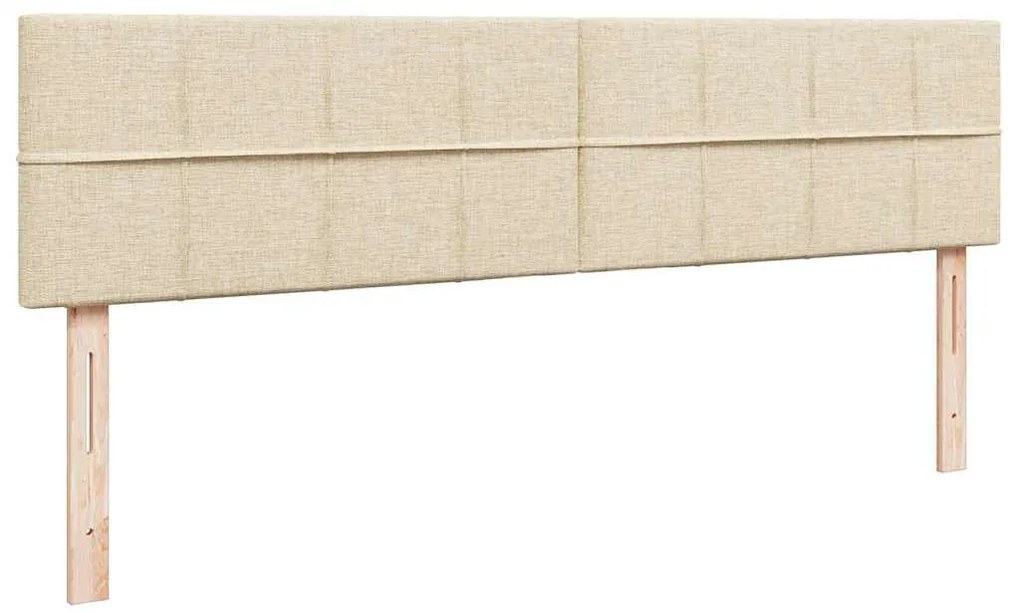 Estrutura de cama otomana com creme de colchão 180x200cm tecido