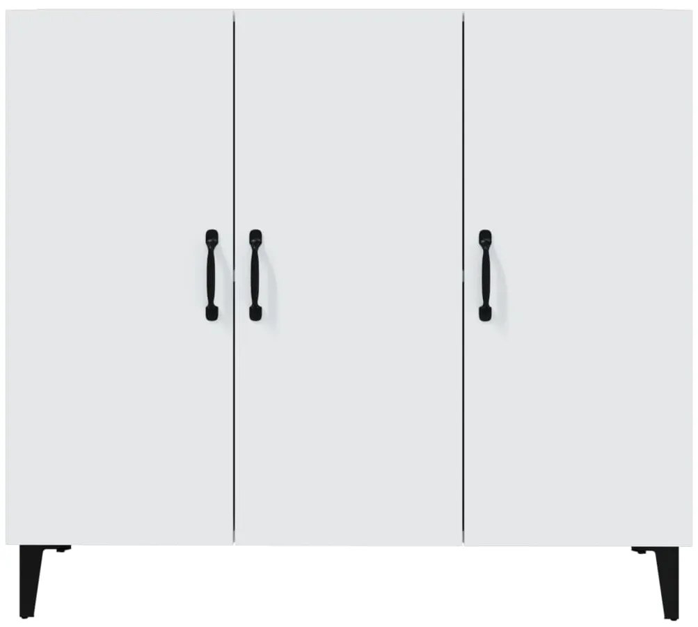 Aparador 90x34x80 cm derivados de madeira branco