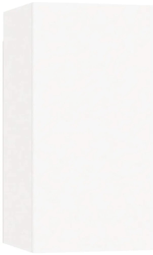 Móveis de TV 2 pcs 30,5x30x60 cm derivados de madeira branco