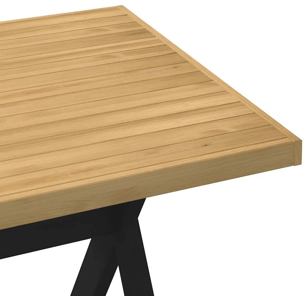 Mesa de jantar NOAIN Pernas em forma X 160x90x75cm pinho maciço