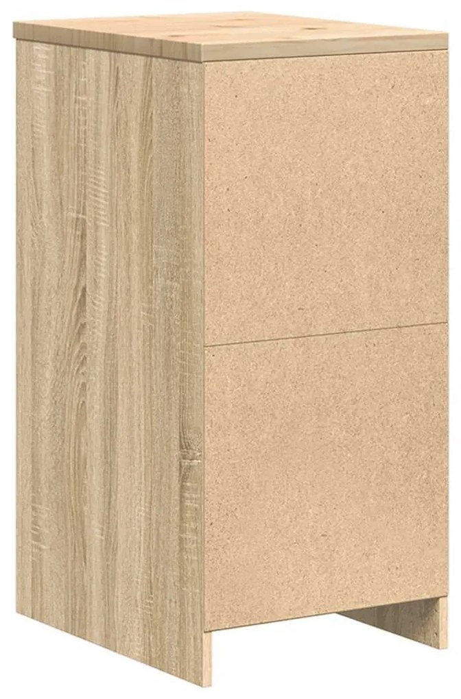 Armário de arrumação de garagem carvalho sonoma 40x51x85 cm