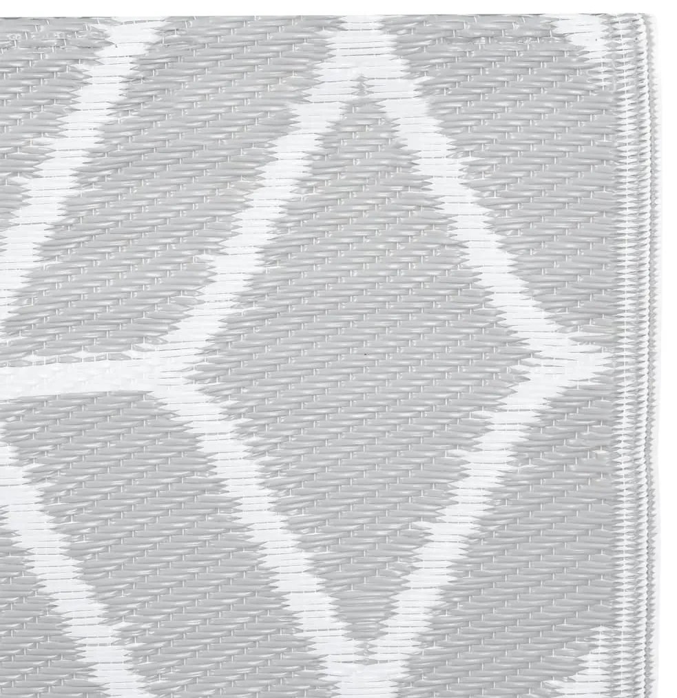 Tapete de exterior 80x150 cm ARAKIL PP cinzento