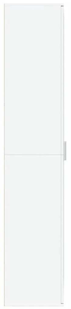 Armário alto 80x35x180 cm derivados de madeira branco