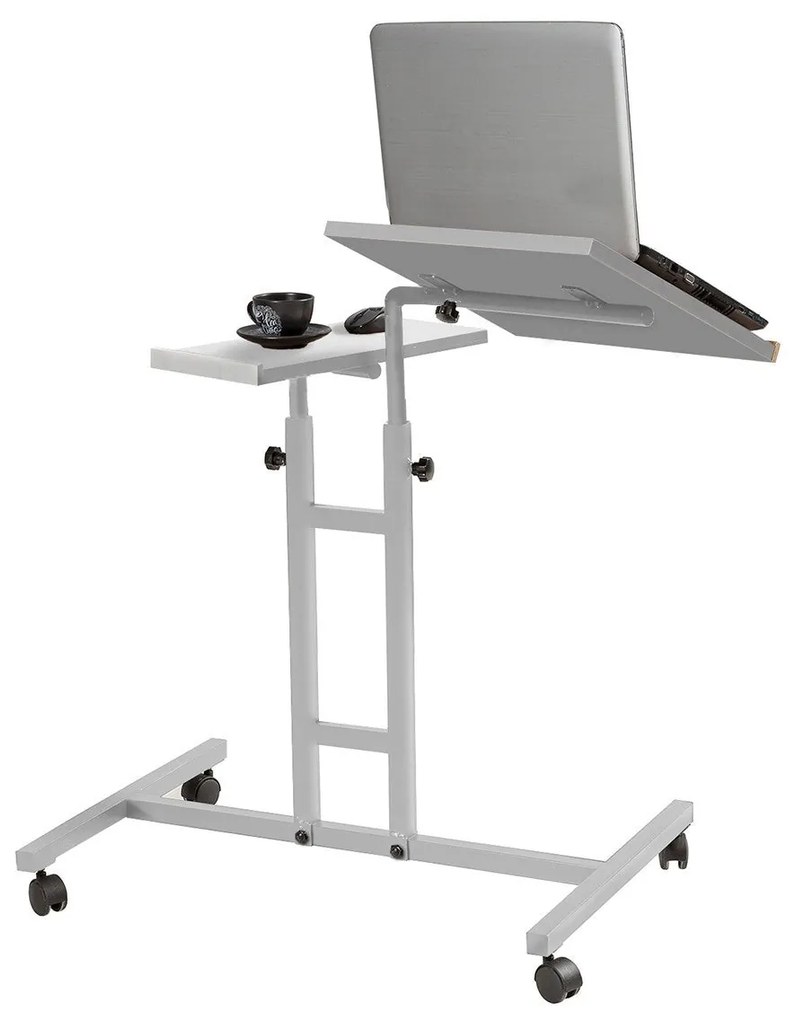 Secretária Elevatória para Portátil Glen – Branco – 67x87x45,5 cm