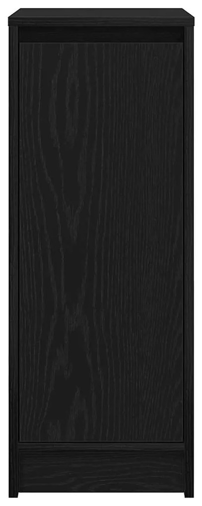 Sapateira 29,5x34x76 cm derivados de madeira carvalho preto