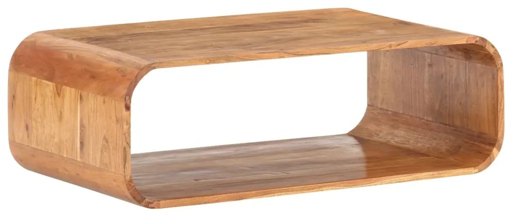 Mesa de centro 90x50x30 cm madeira de acácia maciça