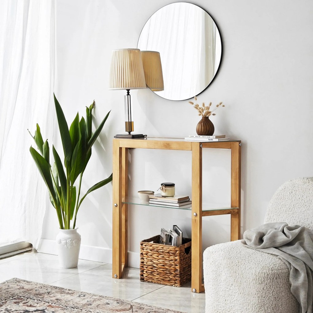 Cômoda Trapezoid – Carvalho – 85x85x31 cm