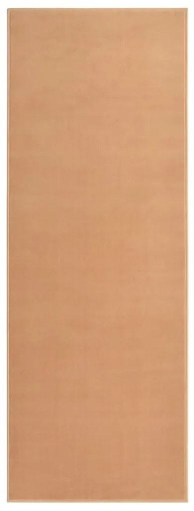 vidaXL Passadeira 80x200 cm polipropileno bege