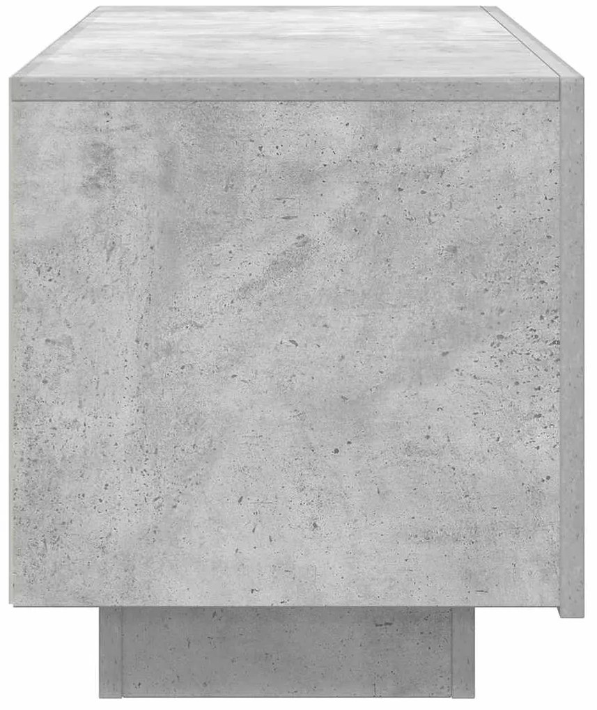 Móvel p/ TV 100x35x40cm madeira processada cinzento cimento