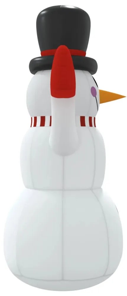 Boneco de neve insuflável com luzes LED 300 cm