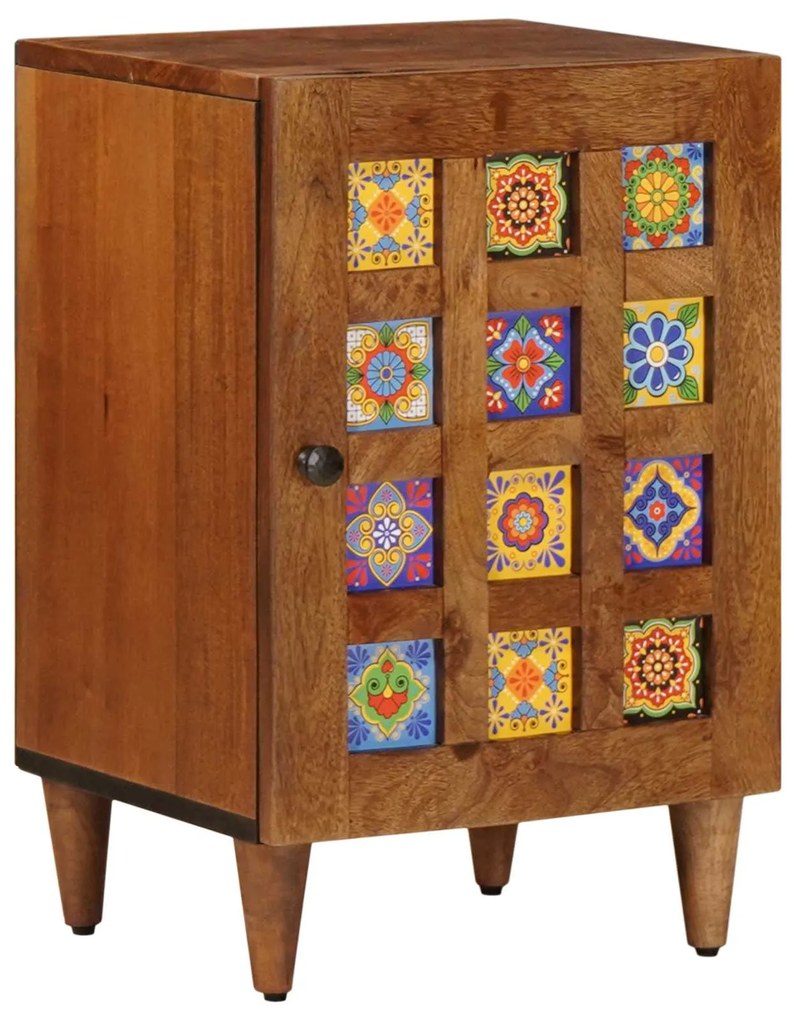 vidaXL Armário de Banheiro com armazenamento Nogueira 38 x 33 x 58 cm