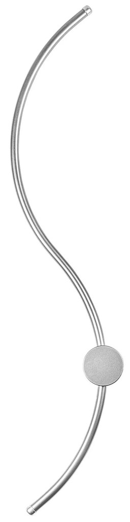 Aplique de Parede Uyan – Cromado – 90x17x10 cm