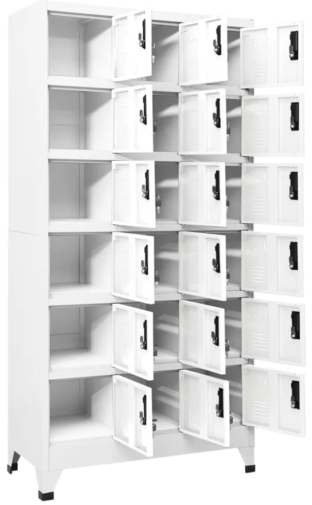 Cacifo 90x40x180 cm aço branco
